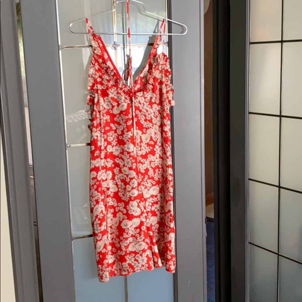 Rebecca Taylor Cherry Blossom silk romper.